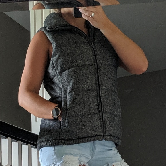 old navy down vest